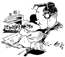 cartoon by the late Phil Gildersleeve, W1CJD